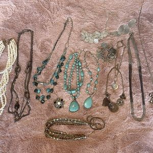 Premier Design Jewelry - 11 necklaces & broach